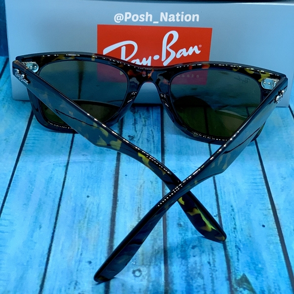 FREE SHIPPING Ray-Ban Wayfarer Tortoise Brown RB2140 New - Picture 8 of 13